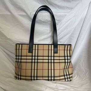 Vintage Burberry Tote Bag